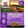 ACANA Duck Recipe Patties Grain-Free Freeze-Dried Dog Food & Topper, 14-oz bag