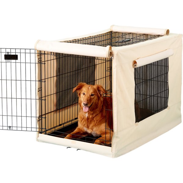 PRECISION PET PRODUCTS Indoor/Outdoor Crate Cover, Large