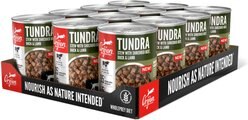 ORIJEN Real Meat Shreds Tundra Stew Grain-Free Wet Dog Food, 12.8-oz can, case of 12 slide 1 of 8