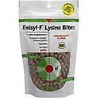 Vetoquinol Enisyl-F Lysine Bites Chicken & Liver Flavored Soft Chews Immune Supplement for Cats, 6.35-oz bag