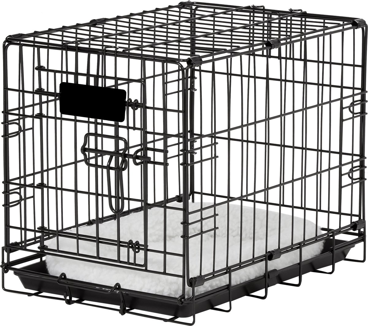 PRECISION PET PRODUCTS SnooZZy with Bumper Original Fleece Dog Crate Mat, XSmall