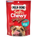 Milk-Bone Real Bacon Soft & Chewy Dog Treats, 5.6-oz bag, case of 10