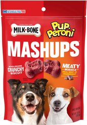 Milk-Bone Pup-Peroni Mashups Dog Treats, 10-oz bag, case of 5