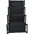 Max & Marlow Go Gear Portable Anti-Slip Safety Dog Stairs, Black, Large