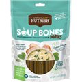 Rachael Ray Nutrish Soup Bones Minis Breath-Freshening Minty Dog Dental Treat, 3.8-oz pouch, 8 count