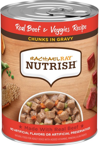 Out of Stock - RACHAEL RAY NUTRISH Chunks in Gravy Real Beef & Veggies ...