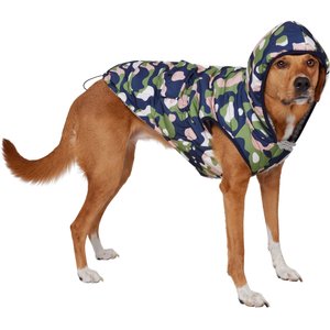 Frisco Medium Weight Urban City Camo Printed Dog & Cat Hooded Coat, XX-Large