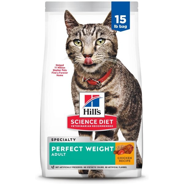 HILL S SCIENCE DIET Adult Perfect Digestion Salmon Dry Cat Food