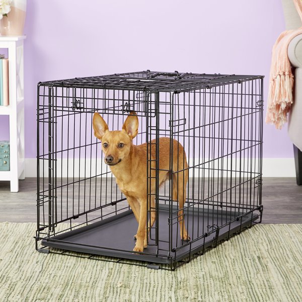 MidWest Ovation Single Door Collapsible Wire Dog Crate, 30-in slide 1 of 10
