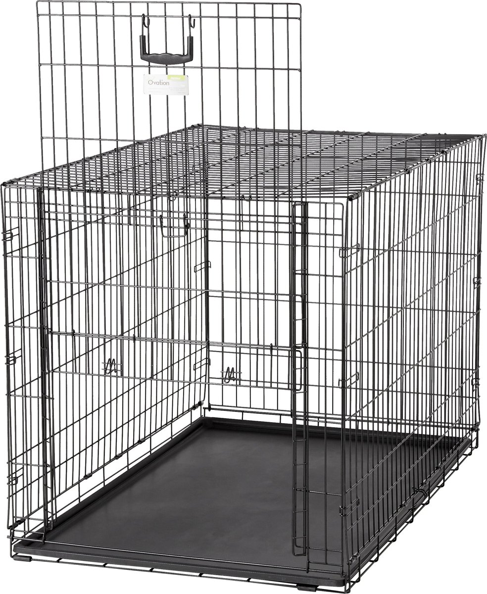 Midwest ovation double door dog outlet crate