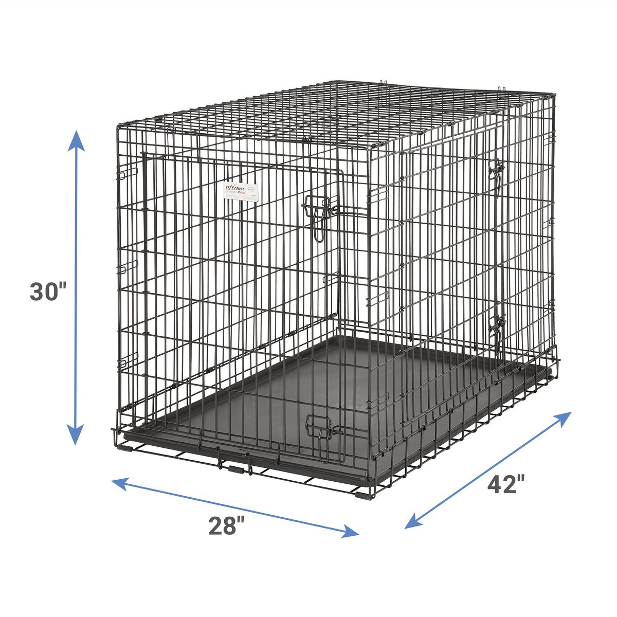 Midwest ultima pro clearance double door dog crate