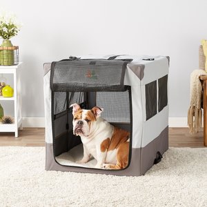 MidWest Canine Camper Single Door Collapsible Soft-Sided Dog Crate, 36 inch