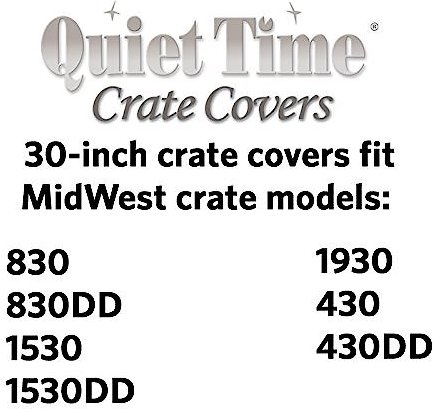 Midwest quiet shop time crate cover