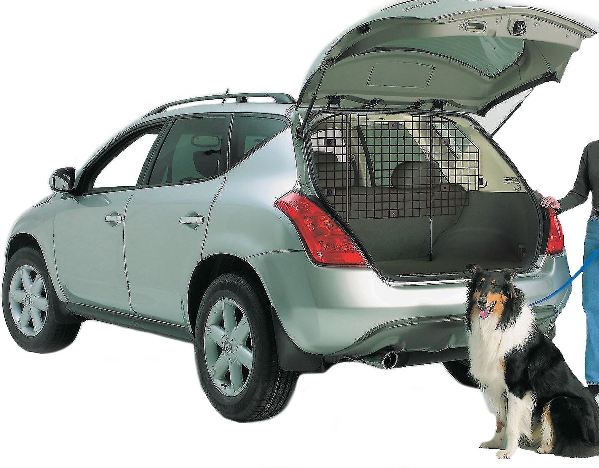 Top paw universal discount wire vehicle barrier