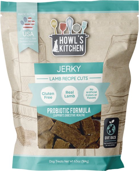 Howl's Kitchen Lamb Jerky Cuts Dog Jerk Treat, 6.5-oz bag slide 1 of 8