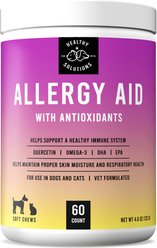 Healthy Solutions for Pets Immune System & Allergy Supplement for Dogs, 60 count