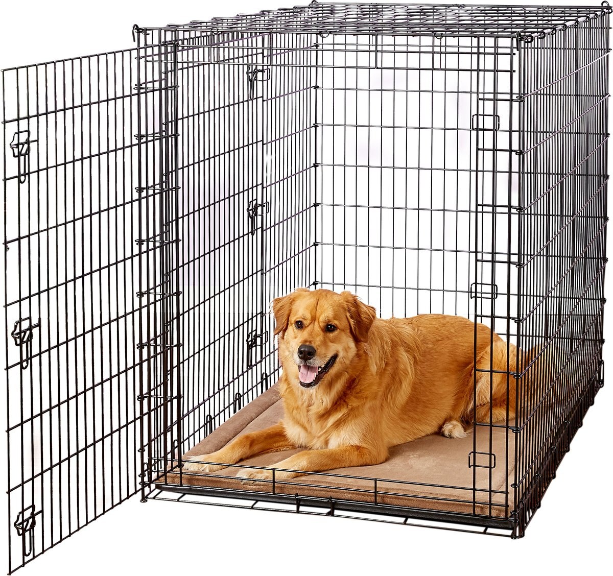 MIDWEST Quiet Time Deluxe Micro Terry Dog Crate Mat, 48in