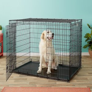 MidWest Solutions Series XX-Large Heavy Duty Double Door Collapsible Wire Dog Crate