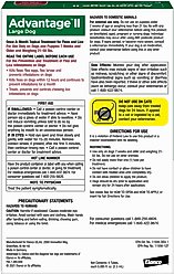 Advantage II Flea Treatment for Dogs, 21-55 lbs, 6 Doses (6-mos. supply) slide 2 of 9