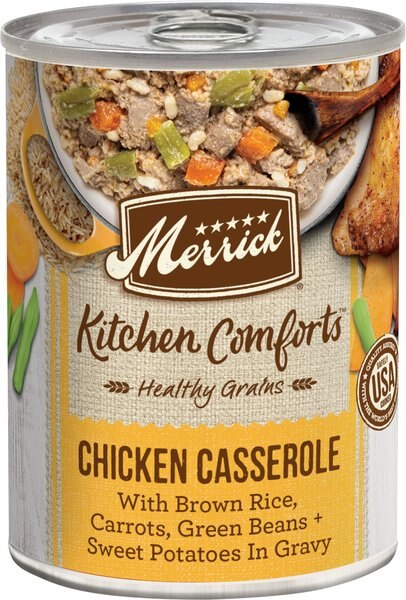 MERRICK Kitchen Comforts Chicken Rice Wet Dog Food 12.7 oz can