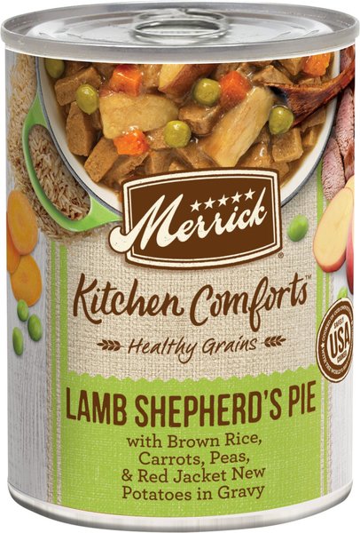 MERRICK Kitchen Comforts Lamb Rice Wet Dog Food 12.7 oz can