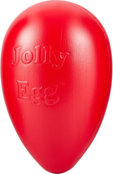 Jolly Pets Jolly Egg Dog Toy, Red, 12-in slide 1 of 5