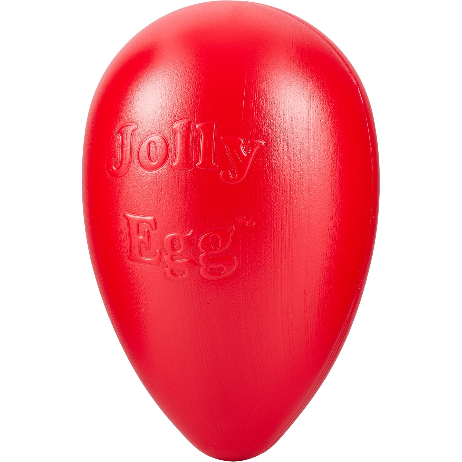 Jolly Pets - Jolly Egg Dog Toy Red / 8 in