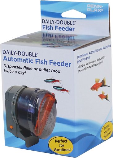 Penn-Plax Daily Double Automatic Fish Feeder