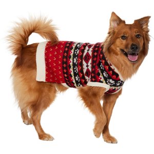 Frisco Nordic Pawprint Dog & Cat Sweater, X-Large