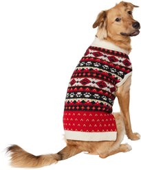 Frisco Nordic Pawprint Dog & Cat Sweater, XX-Large