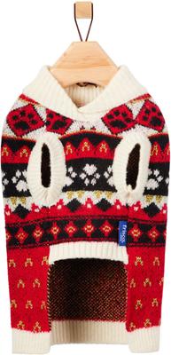 Show full view: Frisco Nordic Pawprint Dog & Cat Sweater, XX-Large slide 5 of 10