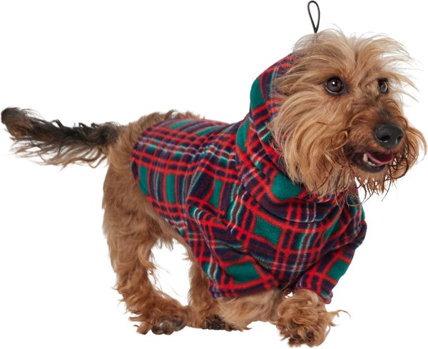 Show full view: Frisco Polar Fleece Dog Pullover with Snood, Small slide 1 of 10