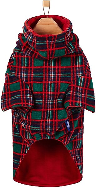 Show full view: Frisco Polar Fleece Dog Pullover with Snood, Small slide 4 of 10