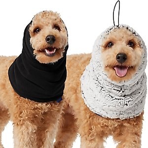 Frisco Two-Tone Cozy Sherpa Dog Snood, Medium/Large