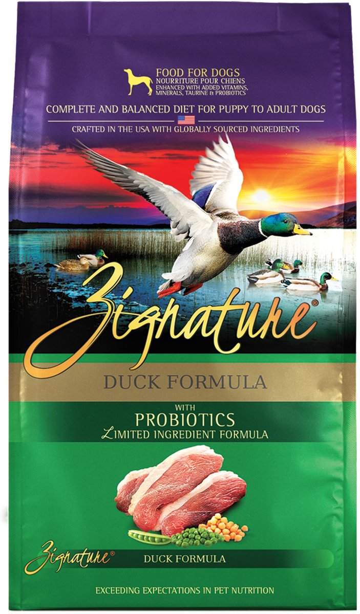 ZIGNATURE Duck Limited Ingredient Formula Dry Dog Food 25 lb bag