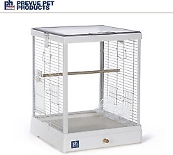Prevue Pet Products Crystal Palace Bird Cage, White