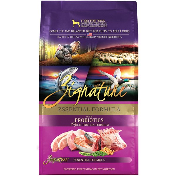 ZIGNATURE Zssential MultiProtein Formula With Probiotics Dry Dog Food