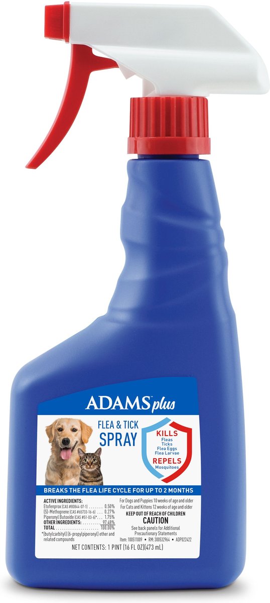 Adams flea 2025 spray for dogs