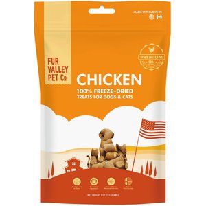 Hillside Farms One Rewards Chicken Breast Grain-Free Freeze-Dried Dog Treats, 20-oz bag