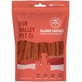 Fur Valley Salmon Sausage Jerky Dog Treats, 4-oz bag