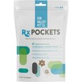 Fur Valley Rx Pockets Peanut Butter Dog Treats, 5.3-oz bag