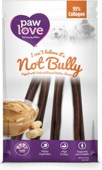 Paw Love 12-in Peanut Butter I Can't Believe It's Not Dog Treat, 4 count slide 1 of 6