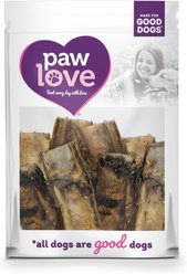 Paw Love 5-in Beef Rib Bones Dog treat, 8 count