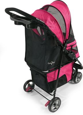 Show full view: Gen7Pets Regal Plus Pet Stroller, Raspberry Sorbet slide 3 of 7