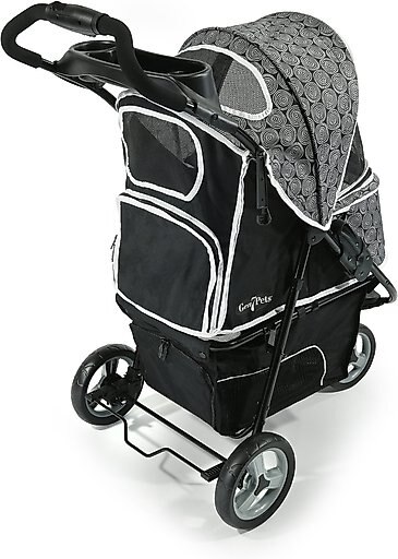 Gen7Pets Promenade Pet Stroller, Black Onyx