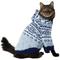 Show in main carousel: Frisco Snuggle Up Knit Dog & Cat Hoodie, Blue DNU, Small slide 1 of 11