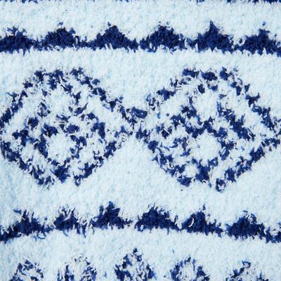 Show full view: Frisco Snuggle Up Knit Dog & Cat Hoodie, Blue DNU, Small slide 6 of 11