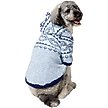 Show in main carousel: Frisco Snuggle Up Knit Dog & Cat Hoodie, Blue, XX-Large slide 1 of 10