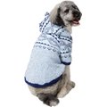 Frisco Snuggle Up Knit Dog & Cat Hoodie, Blue, XX-Large