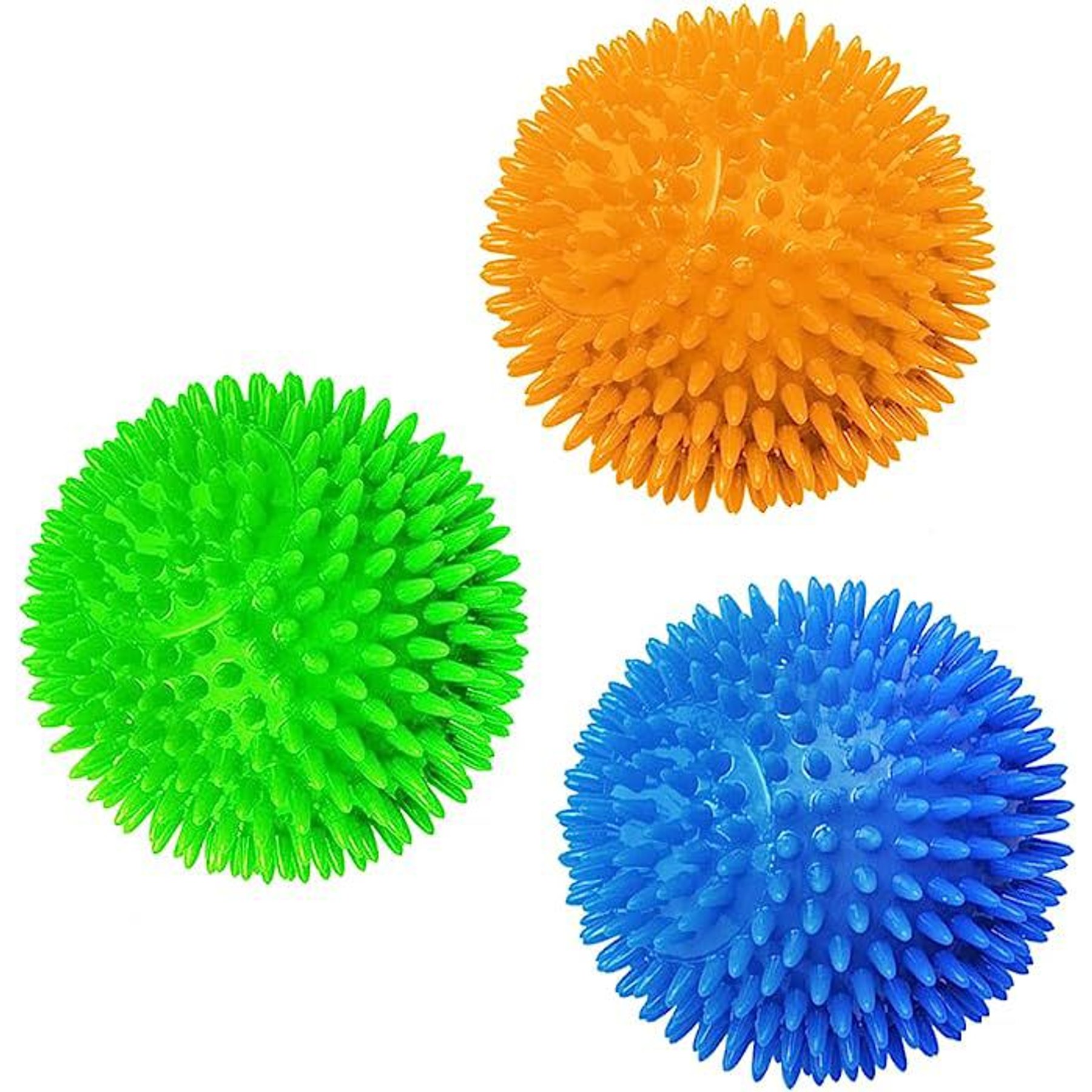 Dog Chewy Squeaky Toy Interactive Ball Egg Shaped Teeth Cleaning Toy